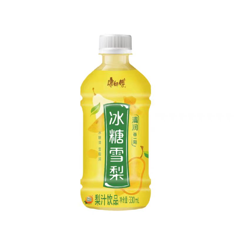 【康师傅】冰糖雪梨 330ML*24瓶