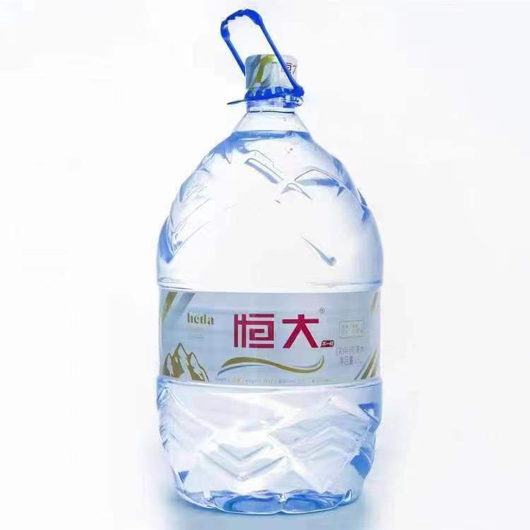 恒大饮用纯净水水 15L*1桶   【一次性桶装水】