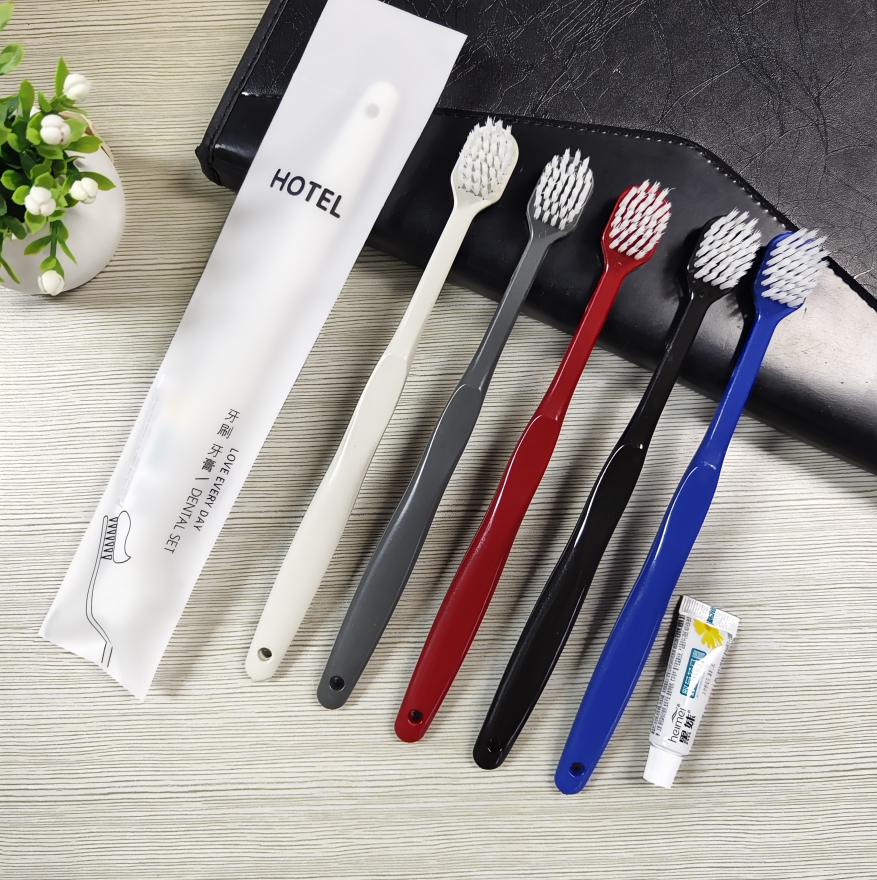 【高级A款+】Y23一次性牙刷+黑妹牙膏【2000支/箱】