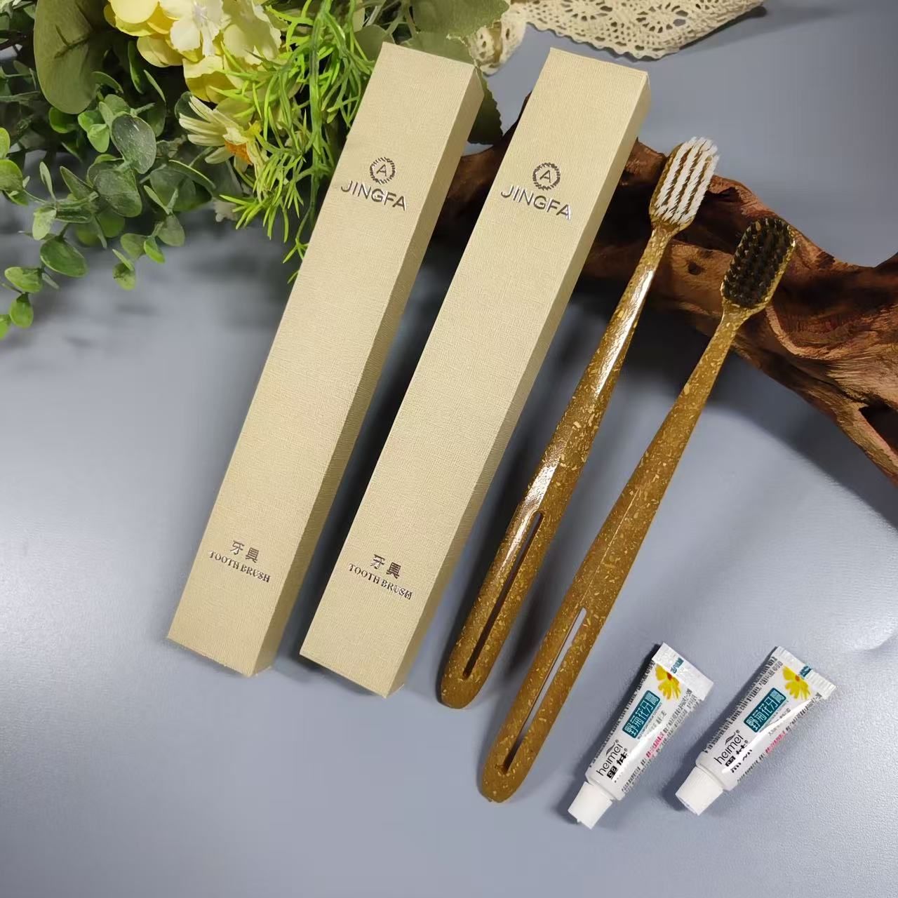 【十一代布纹卡盒】Y25一次性牙刷+黑妹【1000支/箱】