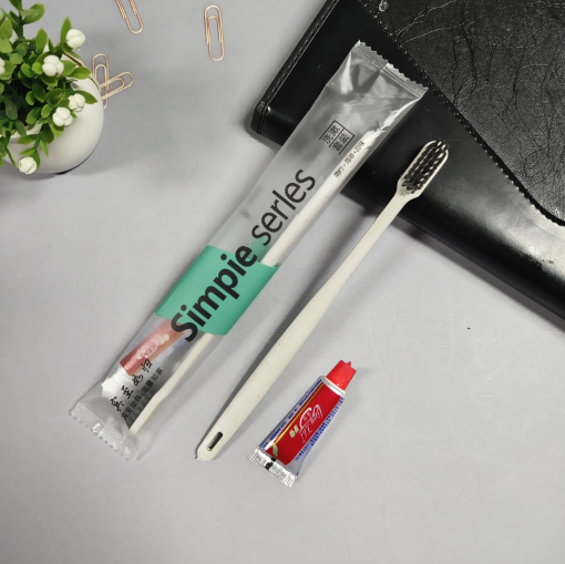 【初级+】一次性牙刷+景智牙膏【3000支/袋】需定制