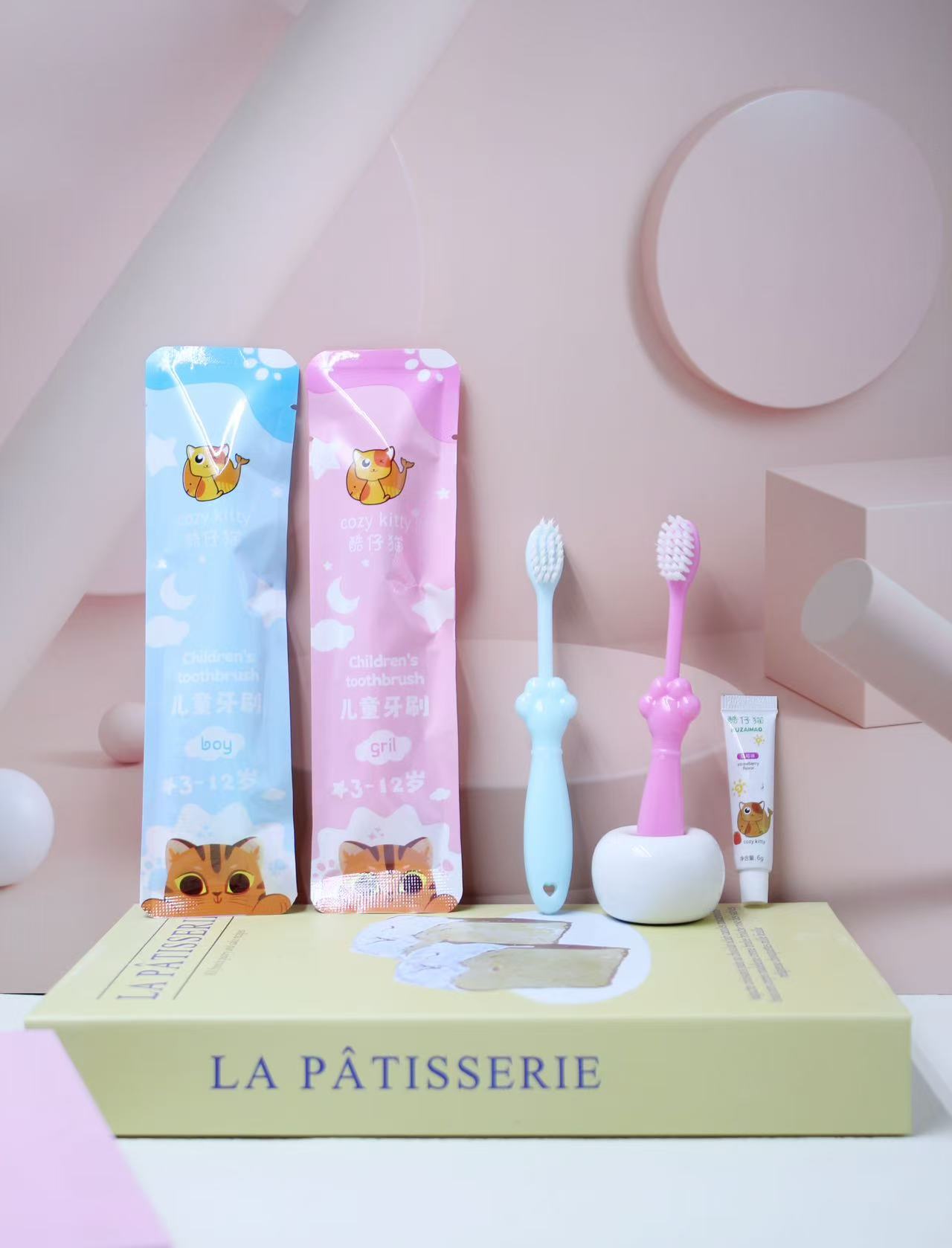 【七忻桐】儿童牙具【1000支/箱】